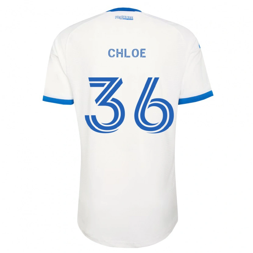 Danxen Kinderen Scicchitano Chloe #36 Hemelsblauw Wit Uitshirt Uittenue 2026/27 T-Shirt België