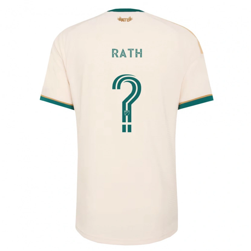 Danxen Kinderen Jacob Rath #0 Champagne Groen Uitshirt Uittenue 2026/27 T-Shirt België