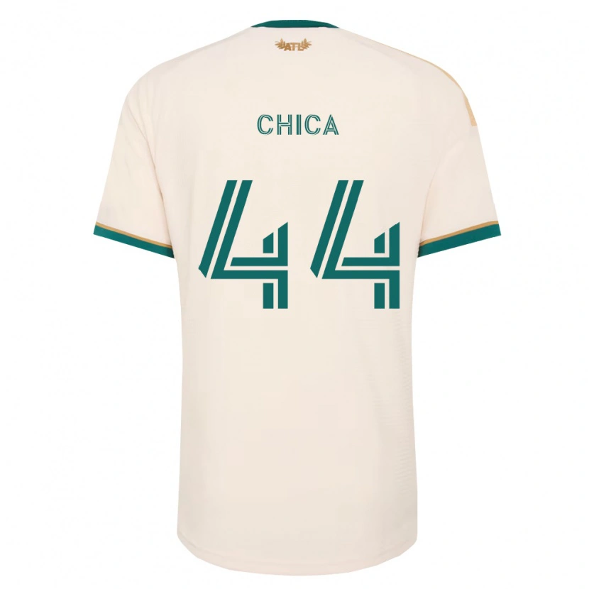 Danxen Kinderen Daniel Chica #44 Champagne Groen Uitshirt Uittenue 2026/27 T-Shirt België