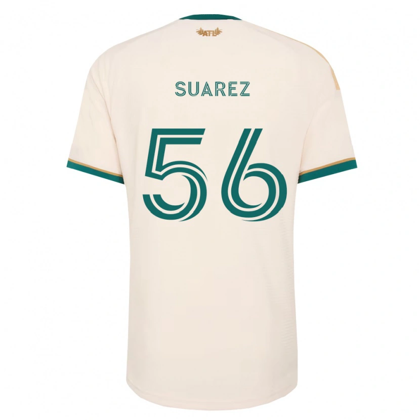Danxen Kinderen Ignacio Suarez #56 Champagne Groen Uitshirt Uittenue 2026/27 T-Shirt België