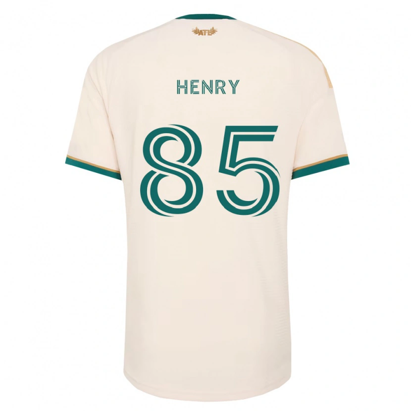 Danxen Kinderen Amir Henry #85 Champagne Groen Uitshirt Uittenue 2026/27 T-Shirt België