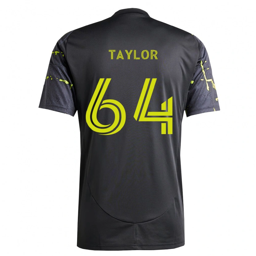 Danxen Kinderen Oneal Taylor #64 Fluorescerend Geel Zwart Uitshirt Uittenue 2026/27 T-Shirt België