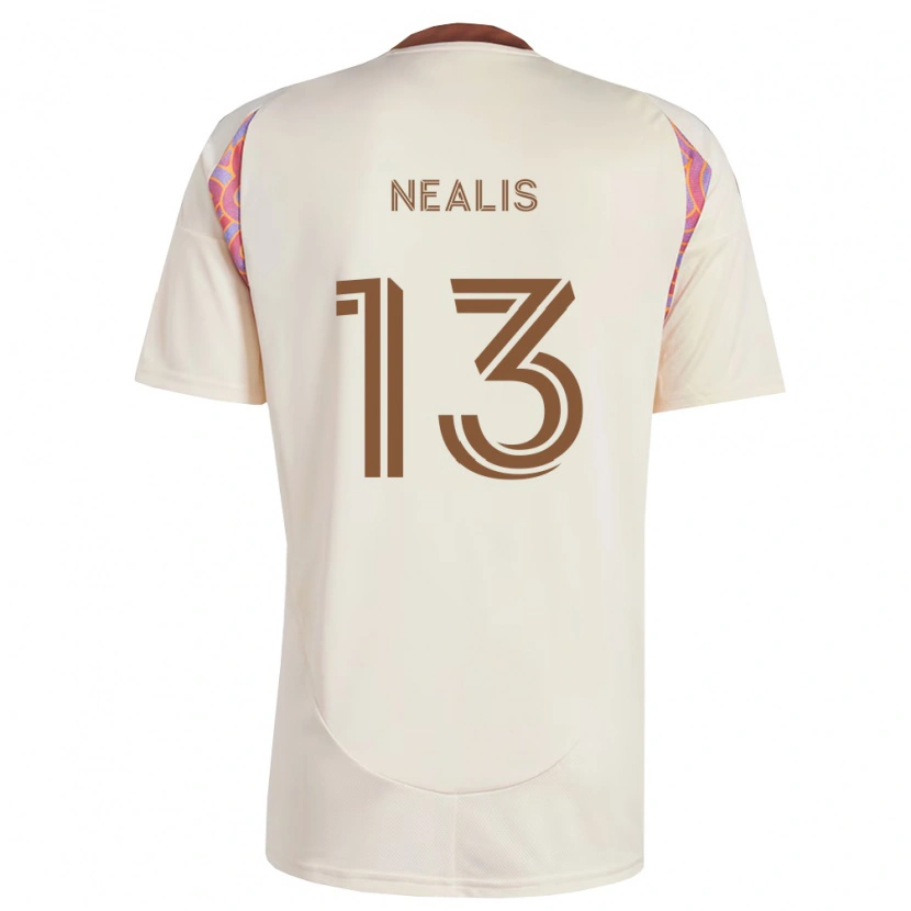 Danxen Kinderen Sean Nealis #13 Off-White Roze Uitshirt Uittenue 2026/27 T-Shirt België