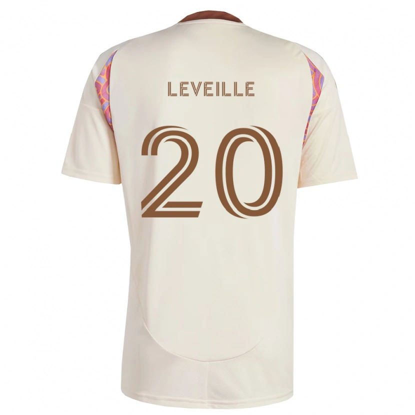 Danxen Kinderen Grant Leveille #20 Off-White Roze Uitshirt Uittenue 2026/27 T-Shirt België