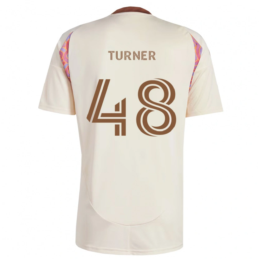 Danxen Kinderen Gavin Turner #48 Off-White Roze Uitshirt Uittenue 2026/27 T-Shirt België