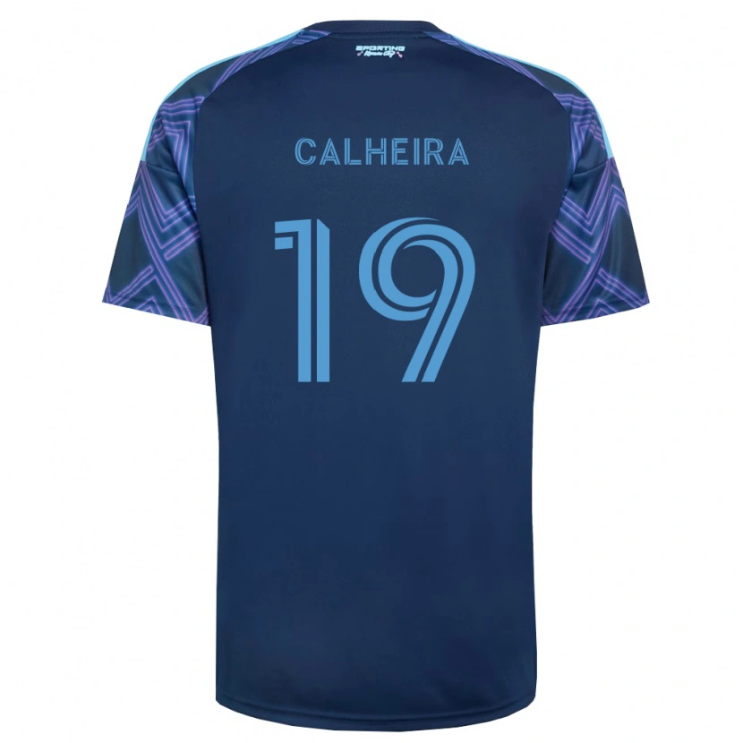 Danxen Kinderen Taylor Calheira #19 Koninklijk Blauw Paars Uitshirt Uittenue 2026/27 T-Shirt België