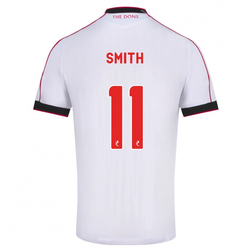 Danxen Kinderen Lewis Smith #11 Zwart Rood Wit Uitshirt Uittenue 2026/27 T-Shirt België