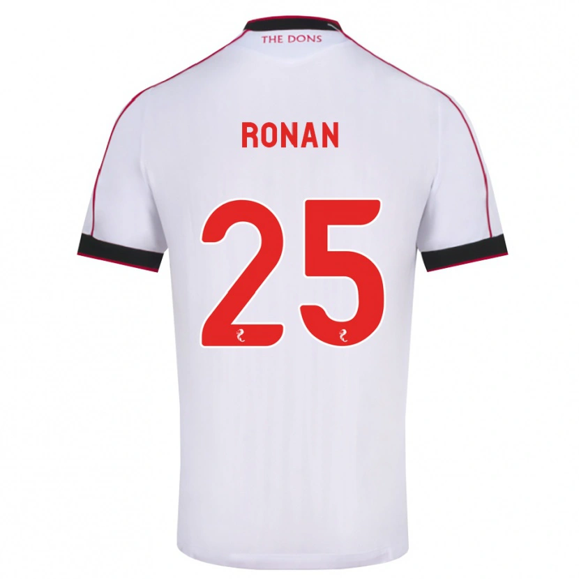 Danxen Kinderen Connor Ronan #25 Zwart Rood Wit Uitshirt Uittenue 2026/27 T-Shirt België