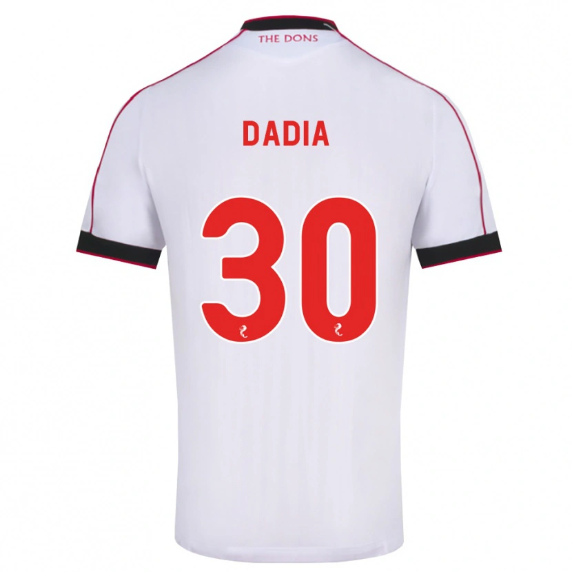 Danxen Kinderen Or Dadia #30 Zwart Rood Wit Uitshirt Uittenue 2026/27 T-Shirt België