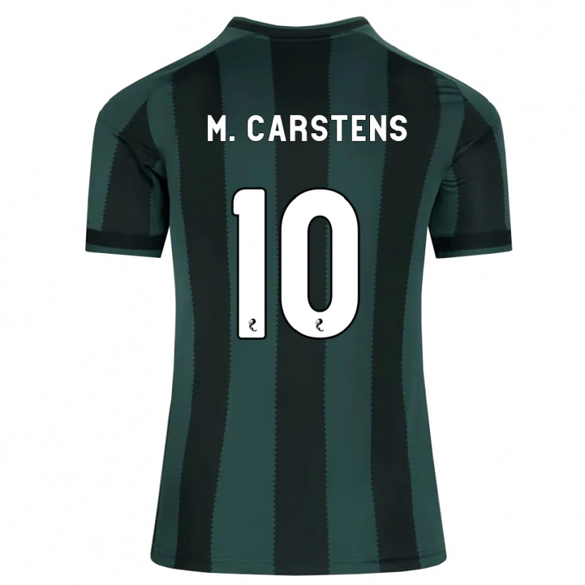 Danxen Kinderen Mathilde Carstens #10 Donkerleigrijs Zwart Uitshirt Uittenue 2026/27 T-Shirt België