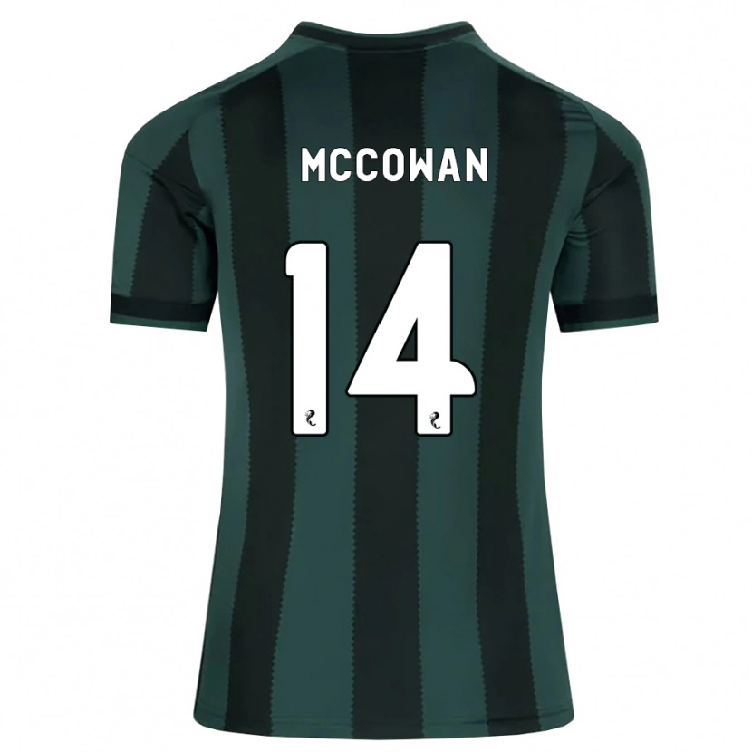 Danxen Kinderen Luke Mccowan #14 Donkerleigrijs Zwart Uitshirt Uittenue 2026/27 T-Shirt België