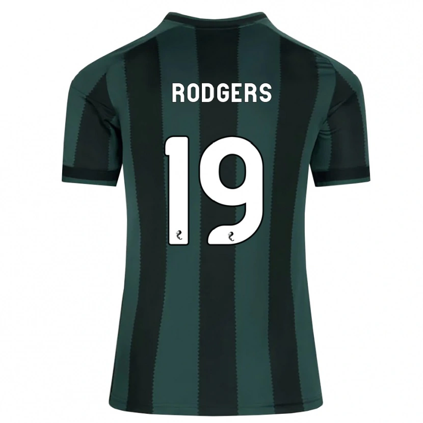 Danxen Kinderen Lisa Rodgers #19 Donkerleigrijs Zwart Uitshirt Uittenue 2026/27 T-Shirt België
