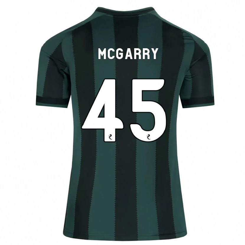 Danxen Kinderen Shea Mcgarry #45 Donkerleigrijs Zwart Uitshirt Uittenue 2026/27 T-Shirt België