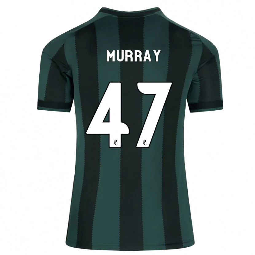 Danxen Kinderen Dane Murray #47 Donkerleigrijs Zwart Uitshirt Uittenue 2026/27 T-Shirt België