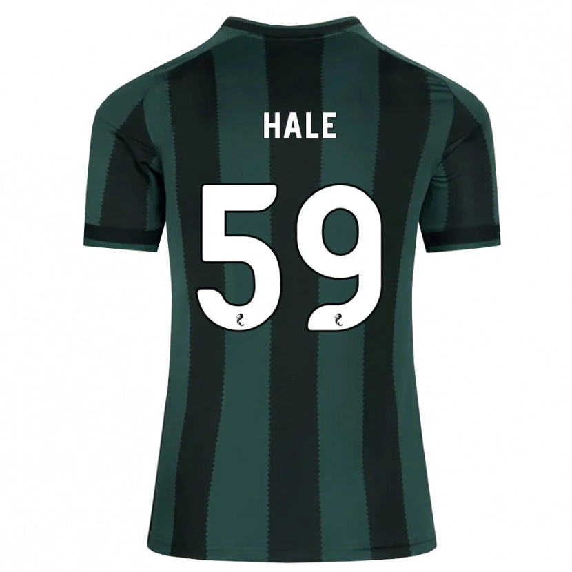 Danxen Kinderen Finlay Hale #59 Donkerleigrijs Zwart Uitshirt Uittenue 2026/27 T-Shirt België