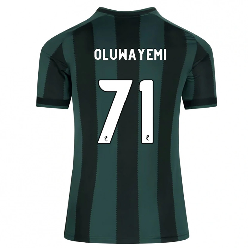 Danxen Kinderen Tobi Oluwayemi #71 Donkerleigrijs Zwart Uitshirt Uittenue 2026/27 T-Shirt België