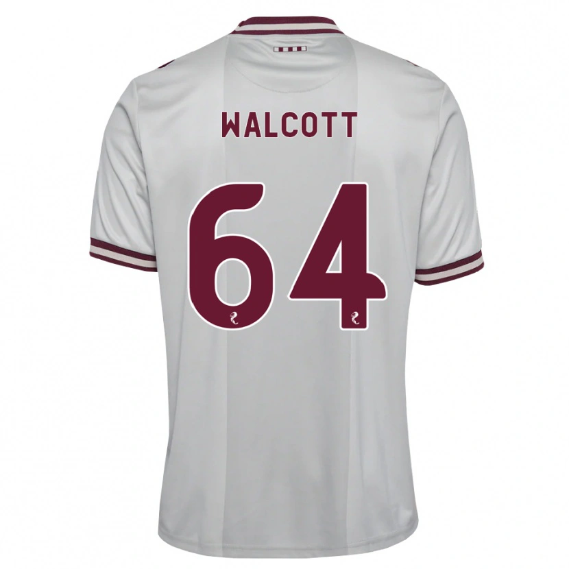 Danxen Kinderen Malachi Fagan-Walcott #64 Wit Bordeauxrood Uitshirt Uittenue 2026/27 T-Shirt België