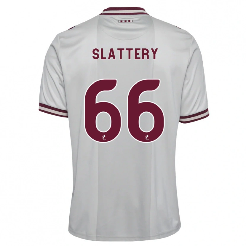Danxen Kinderen Jenna Slattery #66 Wit Bordeauxrood Uitshirt Uittenue 2026/27 T-Shirt België