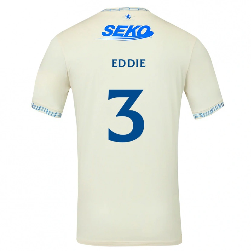 Danxen Kinderen Leah Eddie #3 Diepblauw Wit Uitshirt Uittenue 2026/27 T-Shirt België