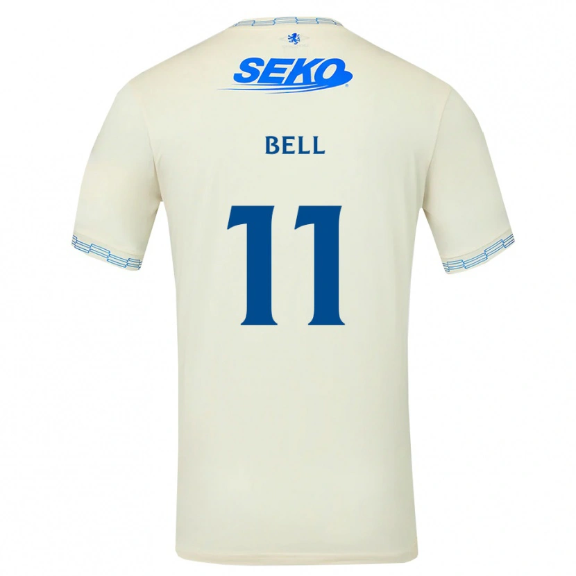 Danxen Kinderen Megan Bell #11 Diepblauw Wit Uitshirt Uittenue 2026/27 T-Shirt België