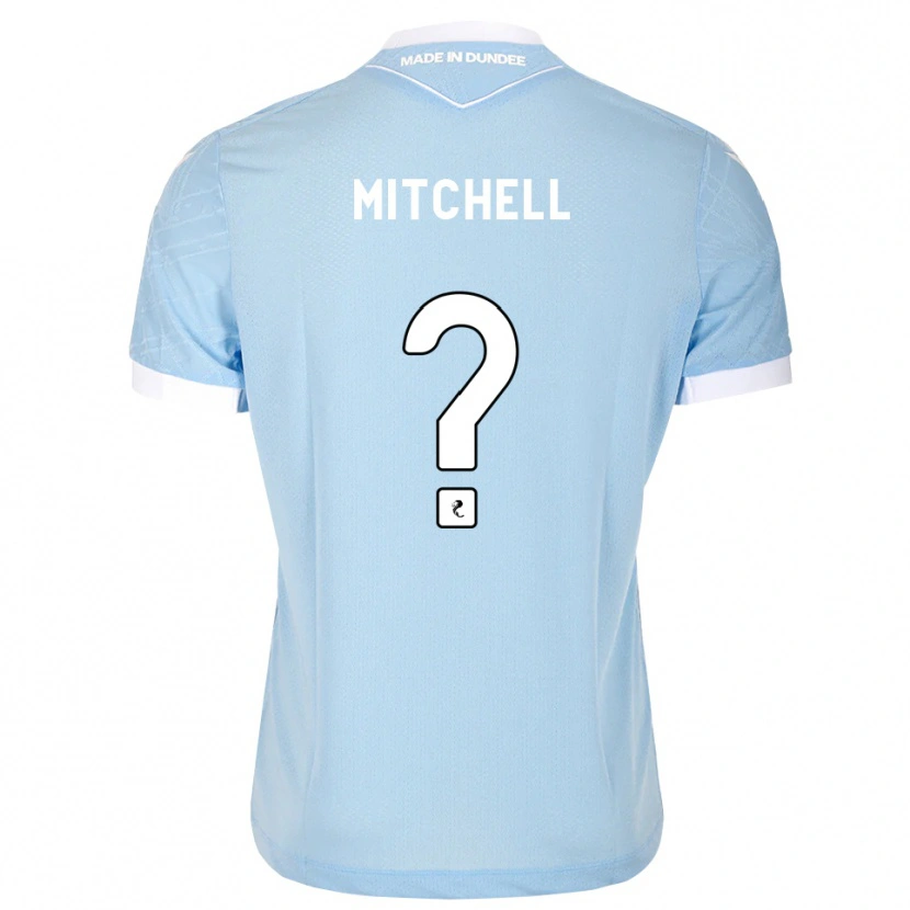 Danxen Kinderen Josh Mitchell #0 Lichthemelsblauw Wit Uitshirt Uittenue 2026/27 T-Shirt België
