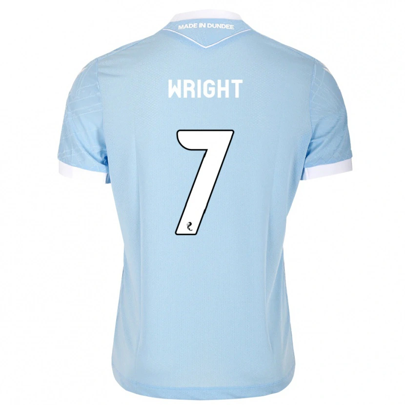 Danxen Kinderen Drey Wright #7 Lichthemelsblauw Wit Uitshirt Uittenue 2026/27 T-Shirt België