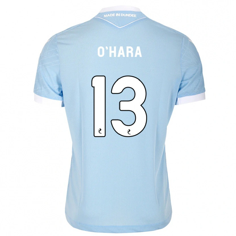 Danxen Kinderen Kieran O'hara #13 Lichthemelsblauw Wit Uitshirt Uittenue 2026/27 T-Shirt België