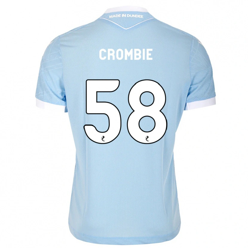 Danxen Kinderen Ethan Crombie #58 Lichthemelsblauw Wit Uitshirt Uittenue 2026/27 T-Shirt België