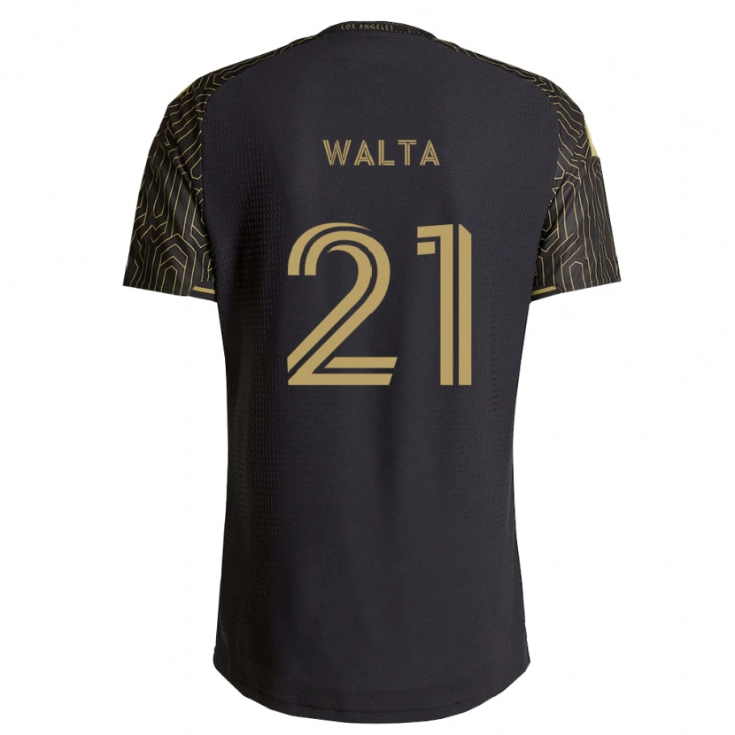 Danxen Kinderen Leo Walta #21 Bruin Zwart Thuisshirt Thuistenue 2026/27 T-Shirt België