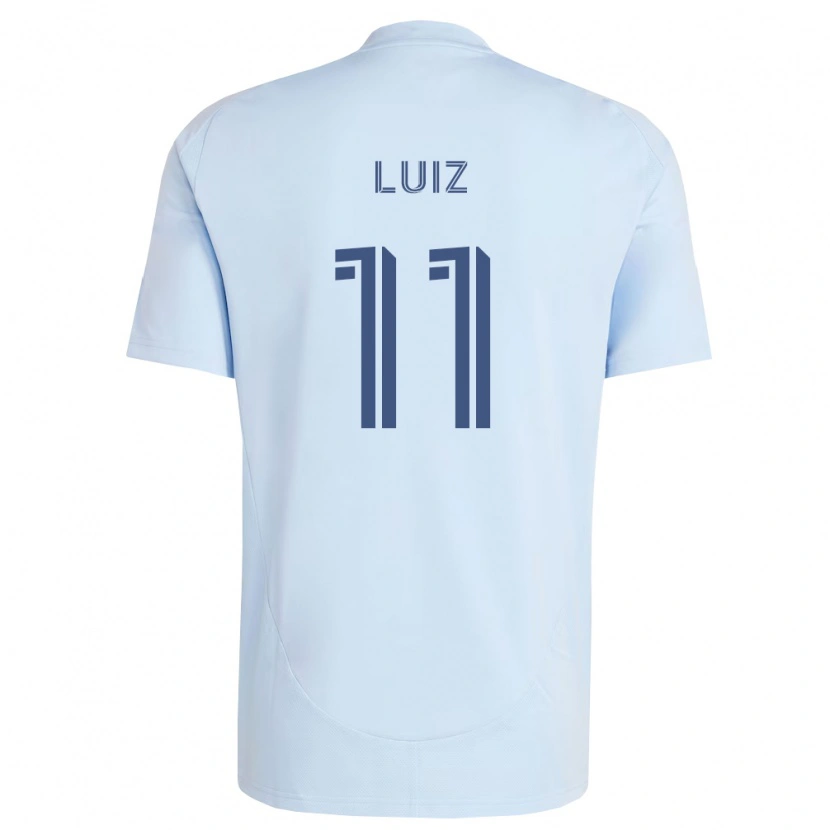 Danxen Kinderen André Luiz #11 Lichtblauw Lichtgrijs Thuisshirt Thuistenue 2026/27 T-Shirt België