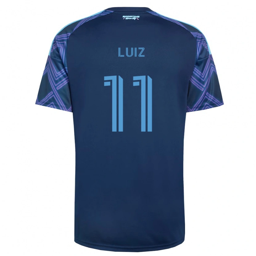 Danxen Kinderen André Luiz #11 Koninklijk Blauw Paars Uitshirt Uittenue 2026/27 T-Shirt België