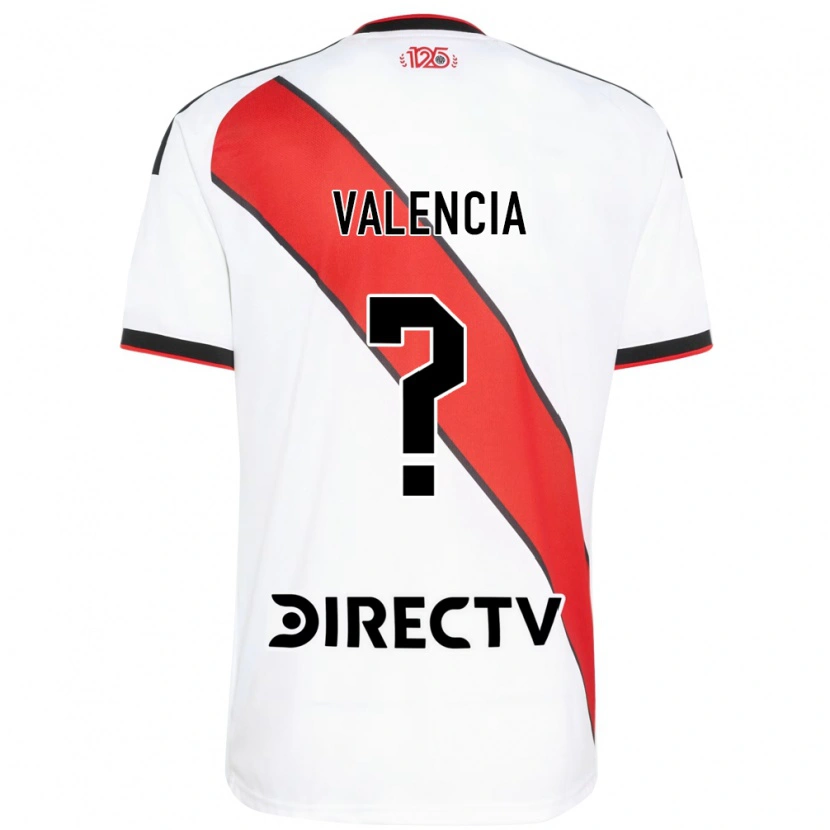 Danxen Heren Oswaldo Valencia #0 Rood Wit Zwart Thuisshirt Thuistenue 2026/27 T-Shirt België