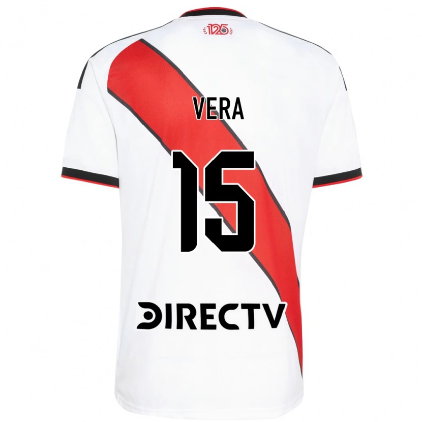 Danxen Heren Fausto Vera #15 Rood Wit Zwart Thuisshirt Thuistenue 2026/27 T-Shirt België