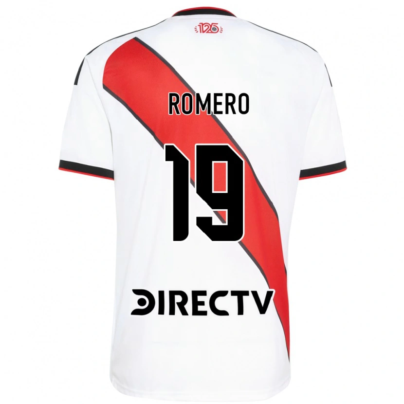 Danxen Heren Braian Romero #19 Rood Wit Zwart Thuisshirt Thuistenue 2026/27 T-Shirt België