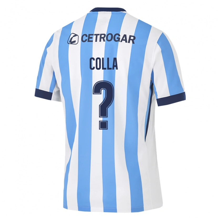 Danxen Heren Máximo Colla #0 Lichtblauw Wit Zwart Thuisshirt Thuistenue 2026/27 T-Shirt België