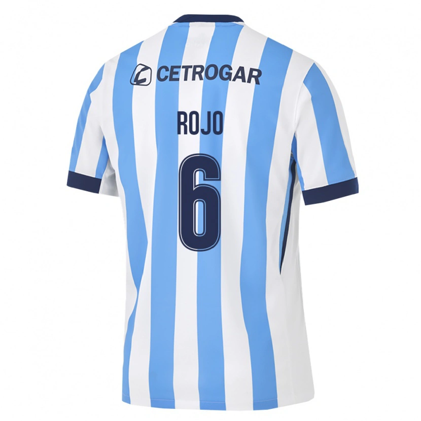 Danxen Heren Marcos Rojo #6 Lichtblauw Wit Zwart Thuisshirt Thuistenue 2026/27 T-Shirt België