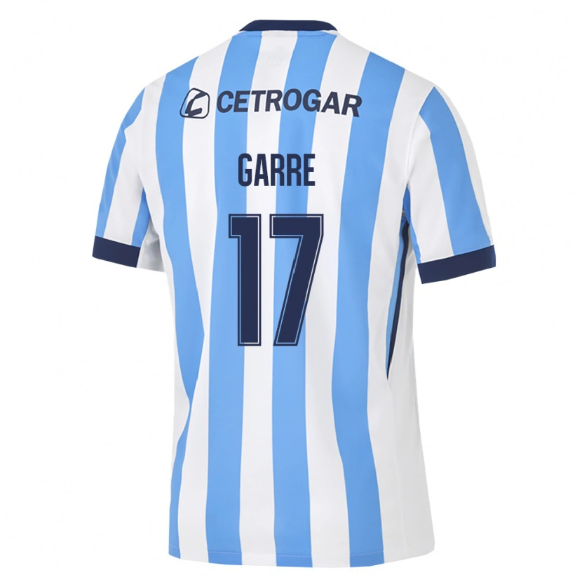 Danxen Heren Benjamin Garre #17 Lichtblauw Wit Zwart Thuisshirt Thuistenue 2026/27 T-Shirt België