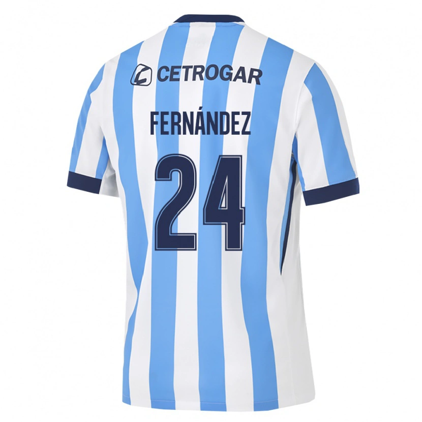 Danxen Heren Adrián Fernández #24 Lichtblauw Wit Zwart Thuisshirt Thuistenue 2026/27 T-Shirt België