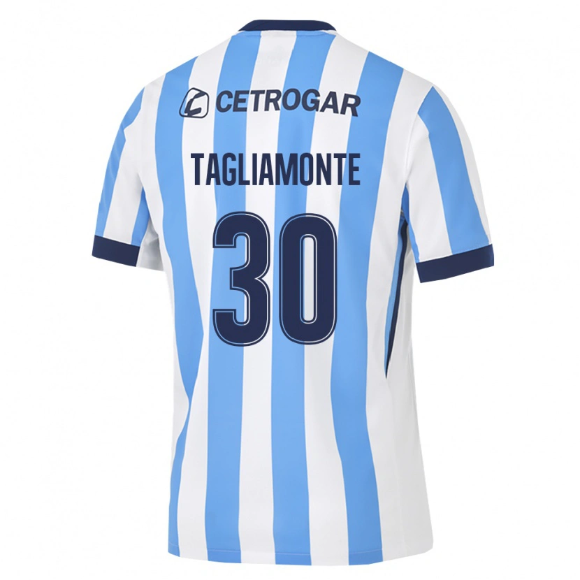 Danxen Heren Matías Tagliamonte #30 Lichtblauw Wit Zwart Thuisshirt Thuistenue 2026/27 T-Shirt België