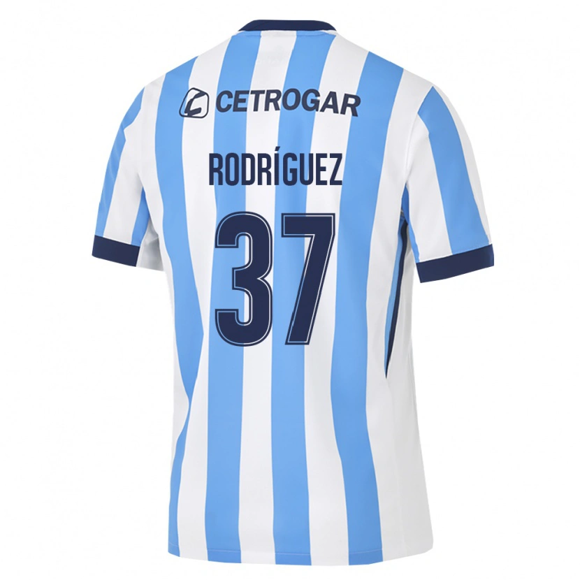 Danxen Heren Baltasar Rodríguez #37 Lichtblauw Wit Zwart Thuisshirt Thuistenue 2026/27 T-Shirt België
