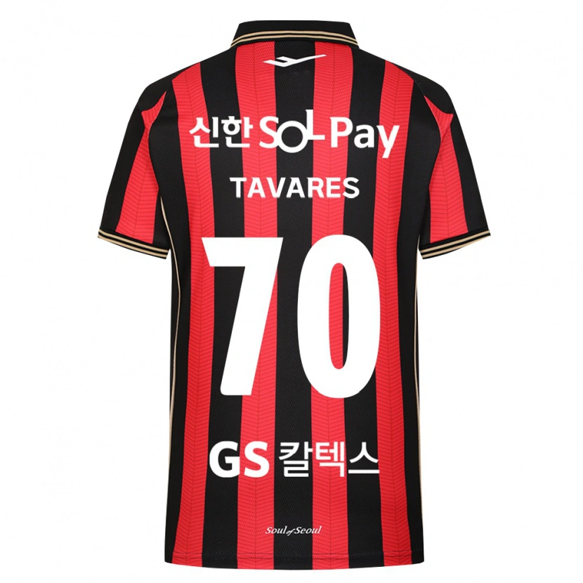 Danxen Heren Ronaldo Tavares #70 Rood Wit Zwart Thuisshirt Thuistenue 2026/27 T-Shirt België