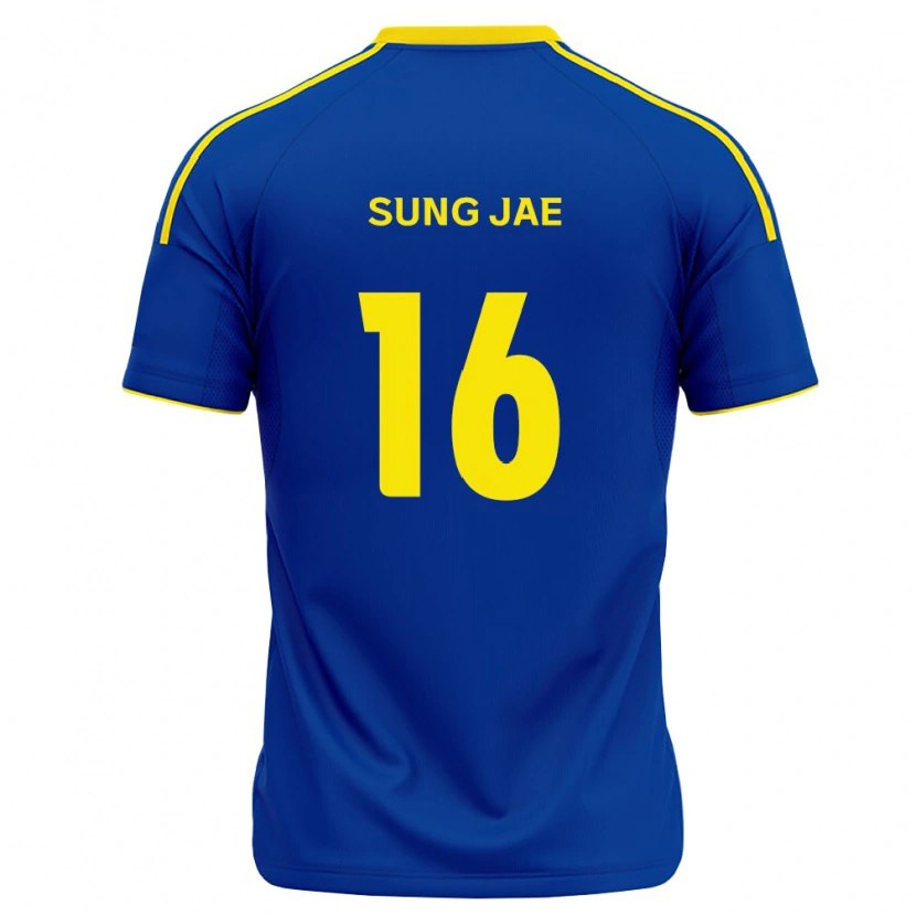 Danxen Heren Sung-Jae You #16 Koninklijk Blauw Geel Thuisshirt Thuistenue 2026/27 T-Shirt België