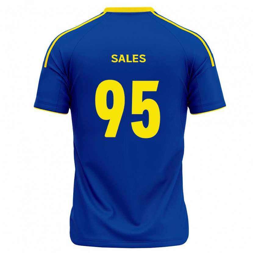 Danxen Heren Matheus Sales #95 Koninklijk Blauw Geel Thuisshirt Thuistenue 2026/27 T-Shirt België