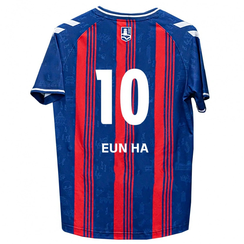 Danxen Heren Eun-Ha Jeon #10 Blauw Rood Wit Thuisshirt Thuistenue 2026/27 T-Shirt België