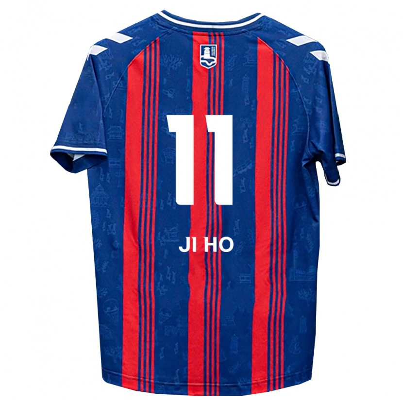 Danxen Heren Ji-Ho Soon #11 Blauw Rood Wit Thuisshirt Thuistenue 2026/27 T-Shirt België