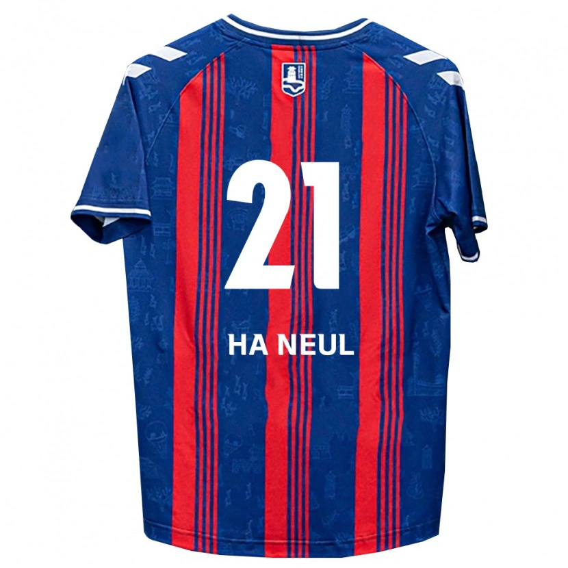Danxen Heren Ha-Neul Jeon #21 Blauw Rood Wit Thuisshirt Thuistenue 2026/27 T-Shirt België