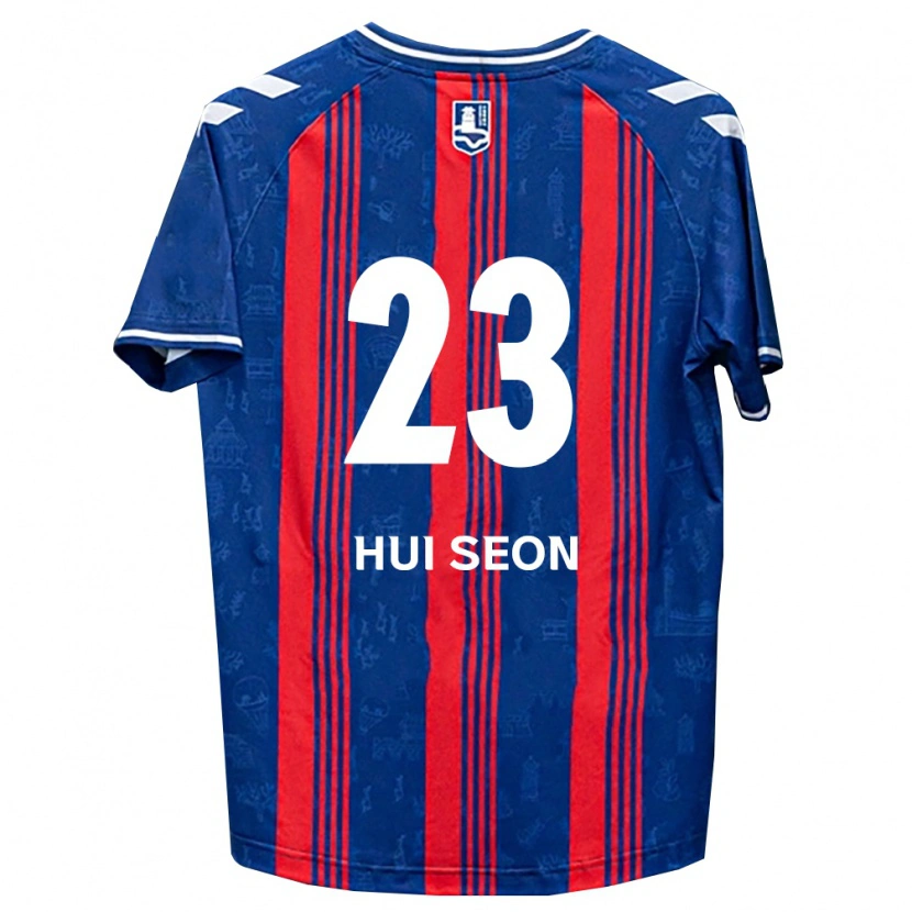 Danxen Heren Hui-Seon Kwon #23 Blauw Rood Wit Thuisshirt Thuistenue 2026/27 T-Shirt België