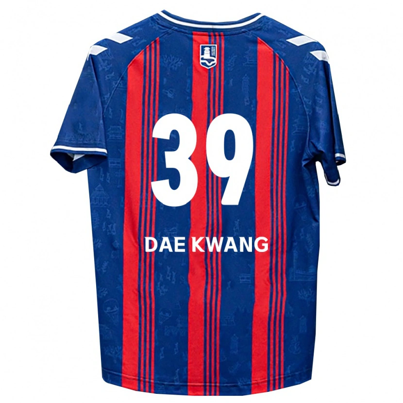 Danxen Heren Dae-Kwang Lee #39 Blauw Rood Wit Thuisshirt Thuistenue 2026/27 T-Shirt België