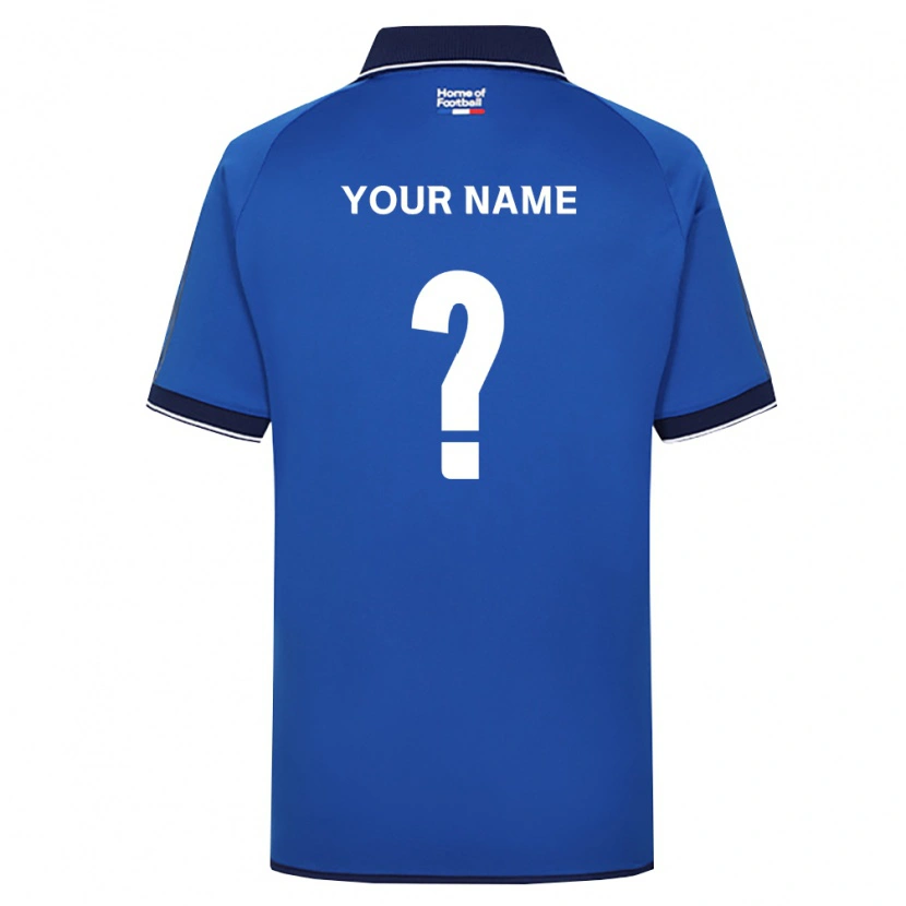 Danxen Heren Uw Naam #0 Koninklijk Blauw Wit Rood Thuisshirt Thuistenue 2026/27 T-Shirt België