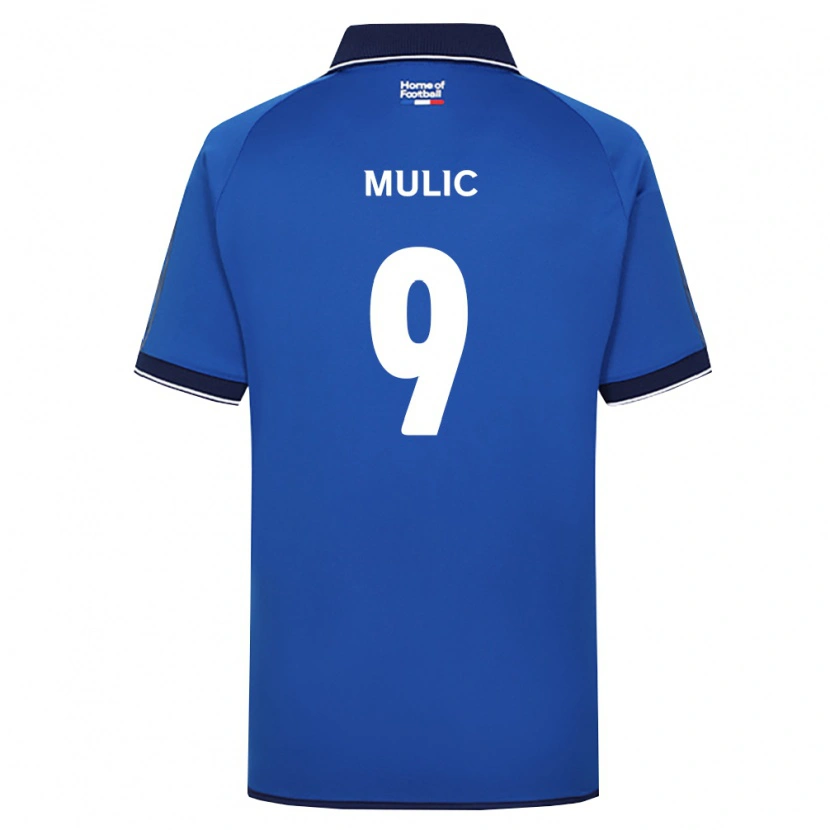 Danxen Heren Fejsal Mulic #9 Koninklijk Blauw Wit Rood Thuisshirt Thuistenue 2026/27 T-Shirt België